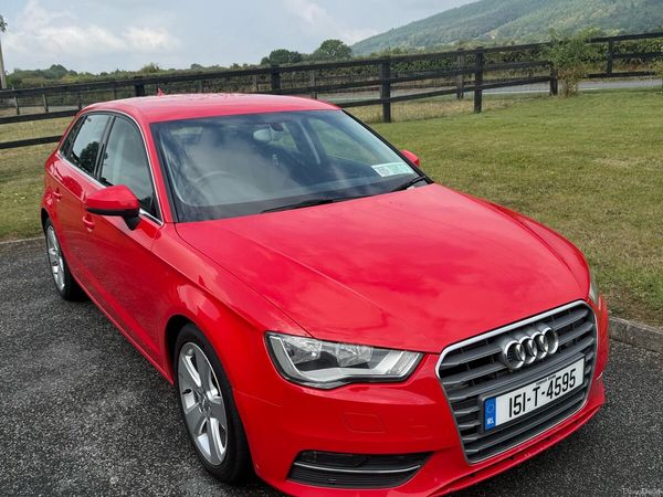 Audi A3 Hatchback, Diesel, 2015, Red