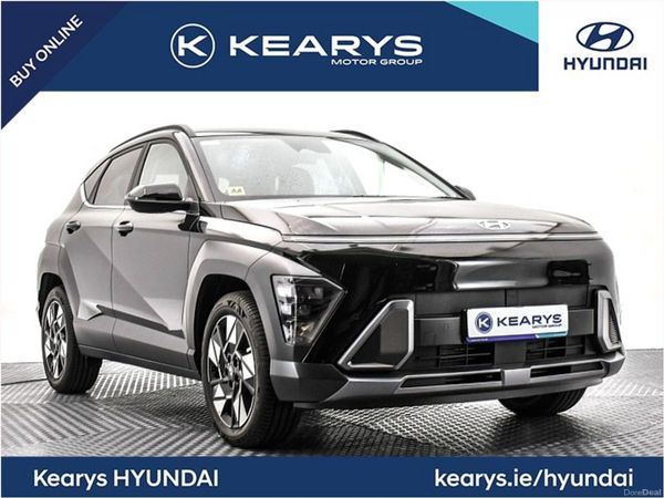 Hyundai KONA SUV, Petrol Hybrid, 2024, Black