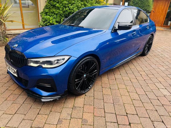 BMW 3-Series Saloon, Diesel, 2019, Blue