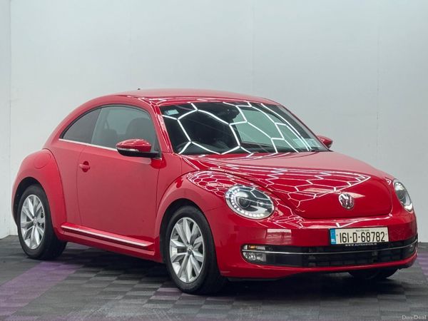 Volkswagen Beetle Hatchback, Petrol, 2016, Red