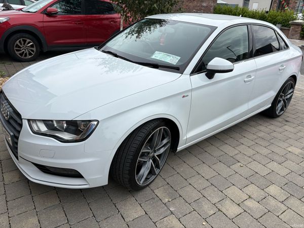 Audi A3 Saloon, Diesel, 2015, White
