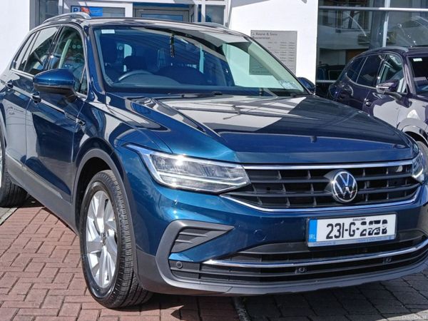 Volkswagen Tiguan SUV, Diesel, 2023, Blue