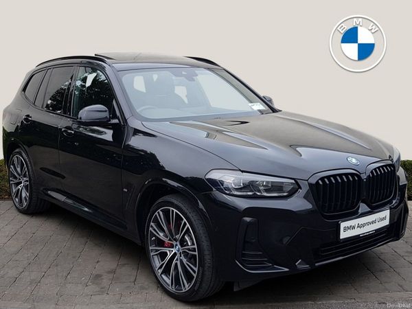 BMW X3 SUV, Petrol Plug-in Hybrid, 2024, Black