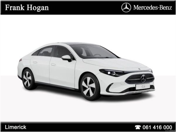 Mercedes-Benz CLA Saloon, Petrol Hybrid, 2026, White