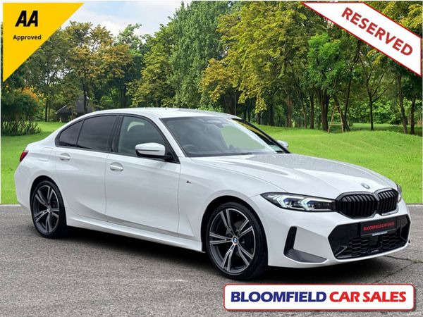BMW 3-Series Saloon, Diesel, 2024, White
