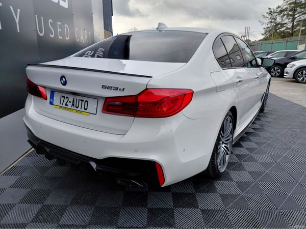 BMW 5-Series Saloon, Diesel, 2017, White