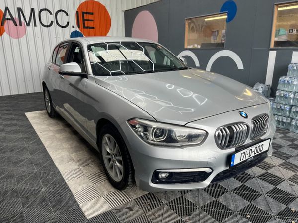 BMW 1-Series Hatchback, Diesel, 2017, Silver