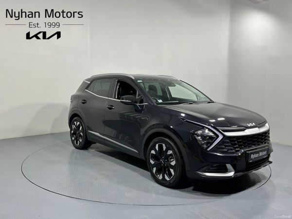 Kia Sportage SUV, Petrol Plug-in Hybrid, 2023, Black