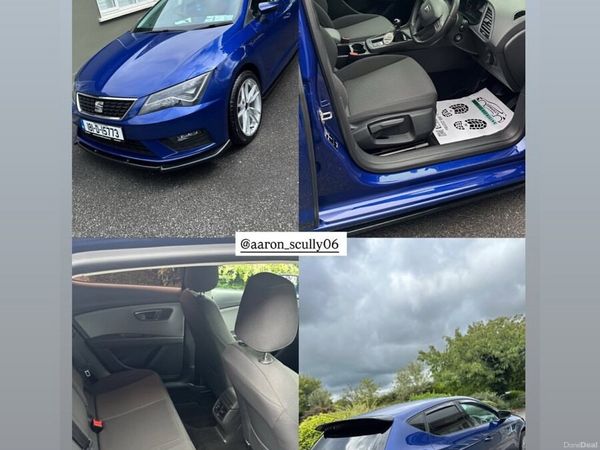 SEAT Leon Estate, Petrol, 2018, Blue