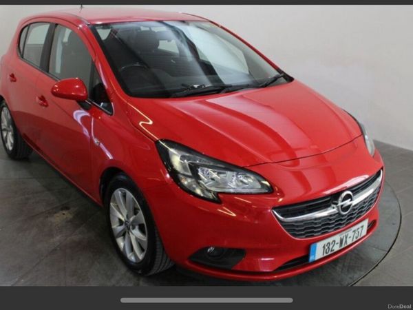Opel Corsa Hatchback, Diesel, 2018, Red