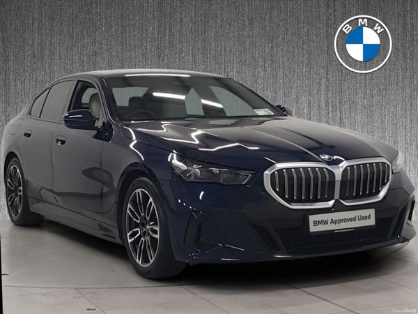 BMW 5-Series Saloon, Petrol Plug-in Hybrid, 2026, Blue