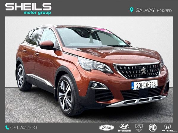 Peugeot 3008 MPV, Petrol, 2020, Brown