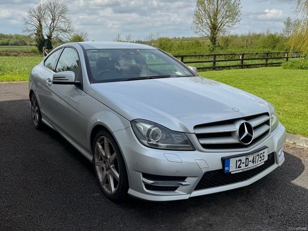 Mercedes-Benz C-Class Coupe, Diesel, 2012, Silver