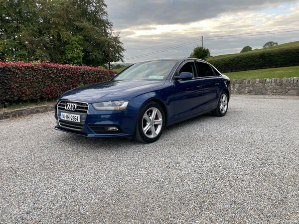 Audi A4 Saloon, Diesel, 2014, Blue
