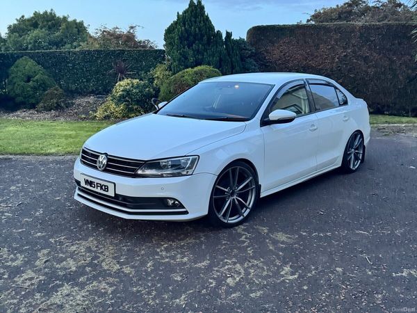 Volkswagen Jetta Saloon, Diesel, 2015, White