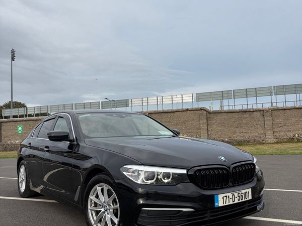 BMW 5-Series Saloon, Diesel, 2017, Black