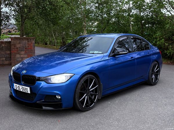 BMW 3-Series Saloon, Diesel, 2012, Blue