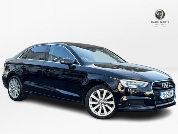 Audi A3 Saloon, Diesel, 2019, Black