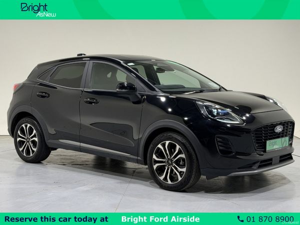 Ford Puma MPV, Petrol Hybrid, 2024, Black