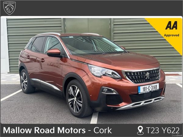 Peugeot 3008 SUV, Diesel, 2018, Brown