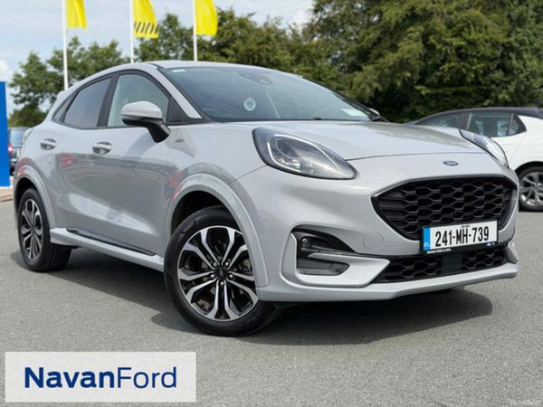 Ford Puma SUV, Petrol Hybrid, 2024, Grey