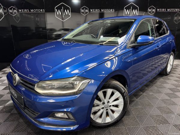 Volkswagen Polo Hatchback, Petrol, 2018, Blue
