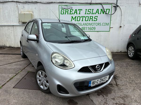 Nissan March Hatchback, Petrol, 2016, Silver