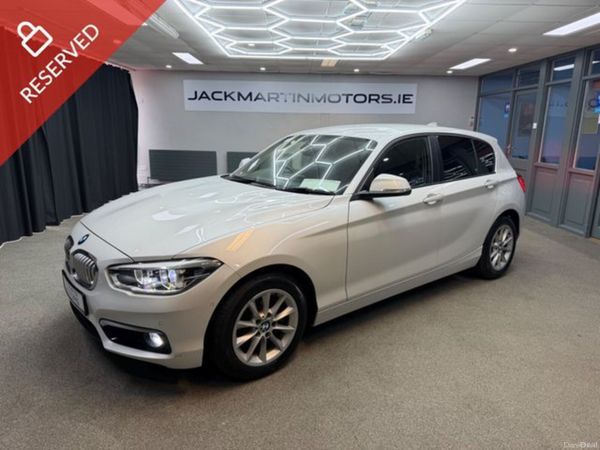 BMW 1-Series Hatchback, Diesel, 2017, White