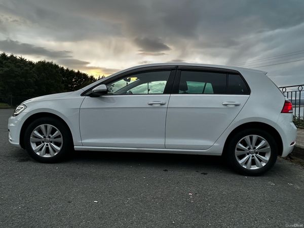 Volkswagen Golf Hatchback, Petrol, 2018, White