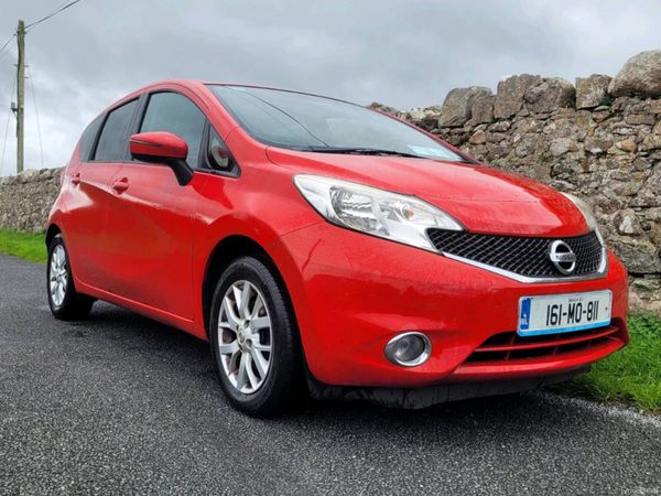 Nissan Note MPV, Petrol, 2016, Red