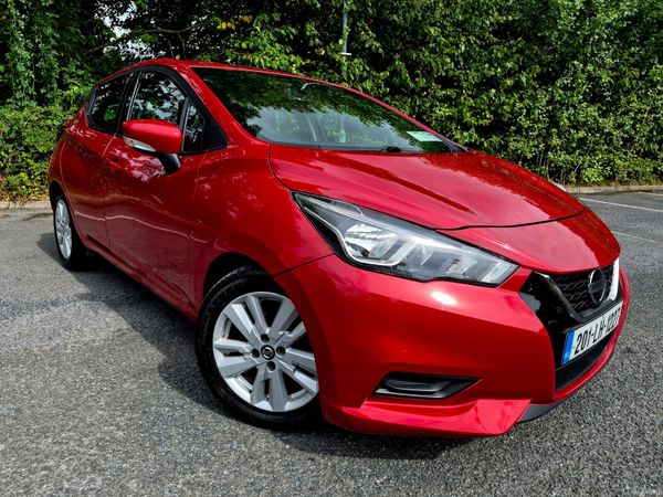 Nissan Micra Hatchback, Petrol, 2020, Red