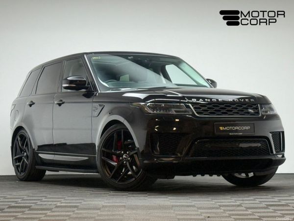 Land Rover Range Rover Sport SUV, Petrol Plug-in Hybrid, 2020, Black