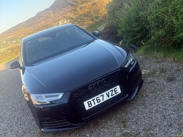 Audi A4 Saloon, Diesel, 2018, Black