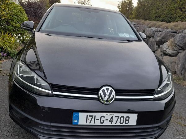 Volkswagen Golf Hatchback, Petrol, 2017, Black