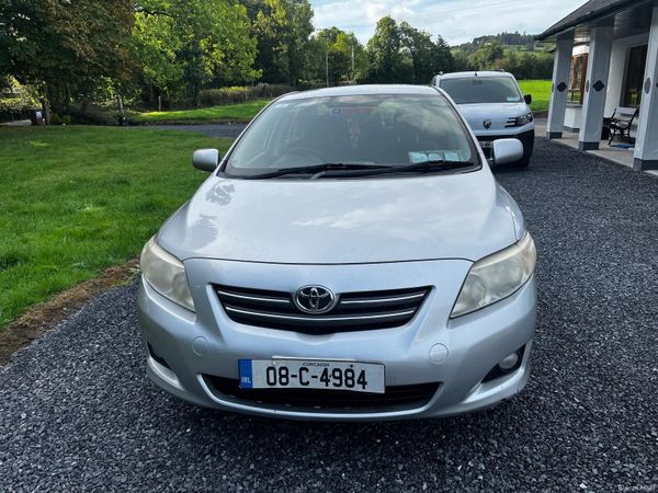 Toyota Corolla Saloon, Petrol, 2008, Silver