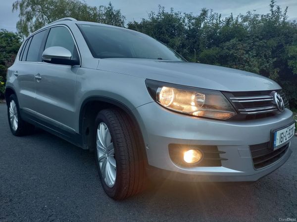 Volkswagen Tiguan SUV, Diesel, 2016, Silver