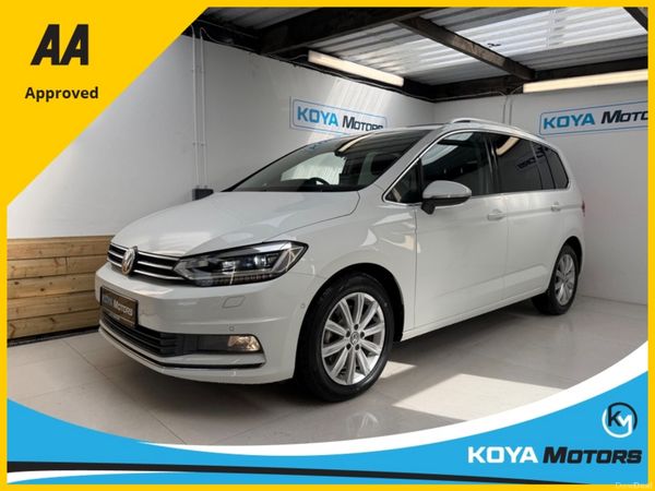 Volkswagen Touran MPV, Diesel, 2018, White