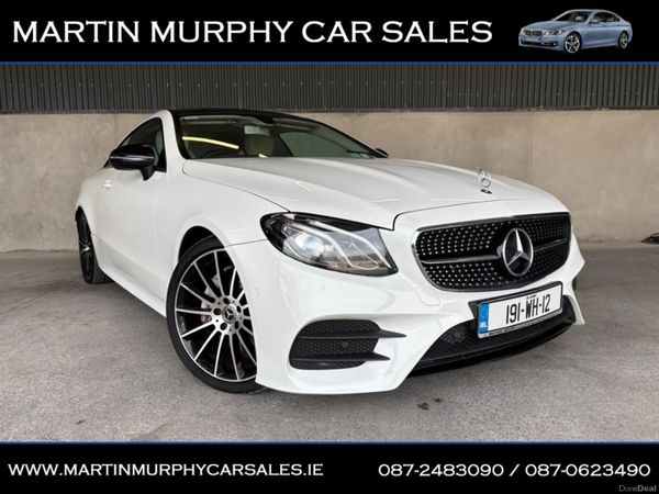 Mercedes-Benz E-Class Coupe, Diesel, 2019, White