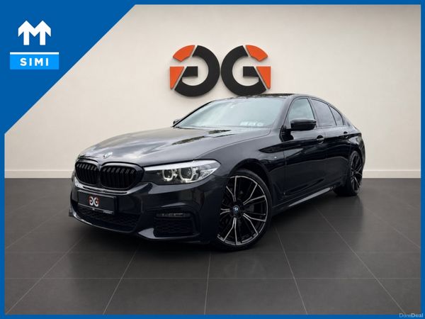 BMW 5-Series Saloon, Diesel, 2019, Black