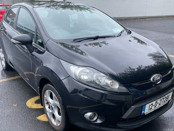 Ford Fiesta Hatchback, Petrol, 2012, Black