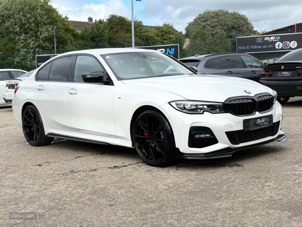 BMW 3-Series Saloon, Petrol Hybrid, 2019, White