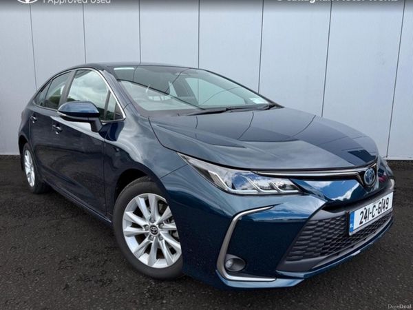 Toyota Corolla Saloon, Petrol Hybrid, 2024, Blue
