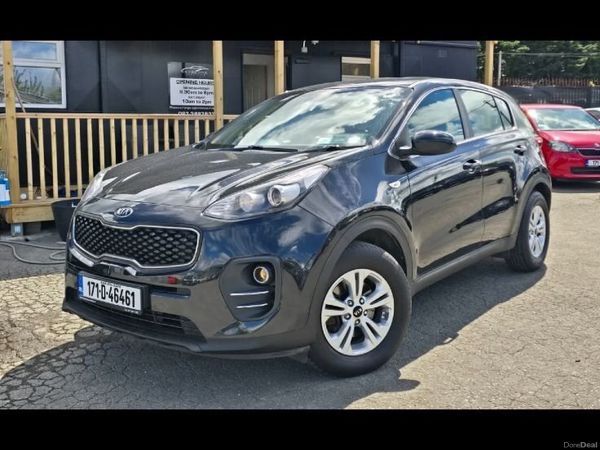 Kia Sportage SUV, Diesel, 2017, Black