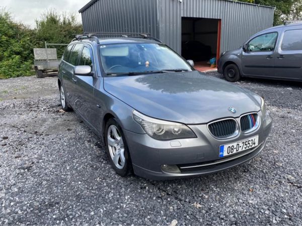 BMW 5-Series Estate, Diesel, 2008, Grey
