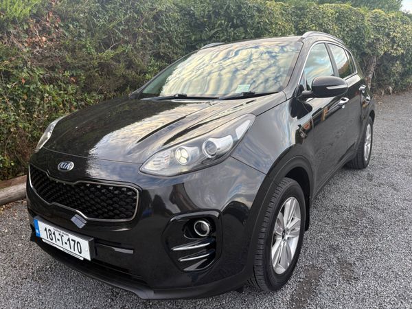 Kia Sportage SUV, Diesel, 2018, Black