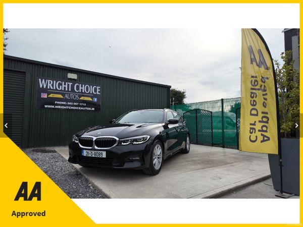 BMW 3-Series Estate, Diesel, 2021, Black