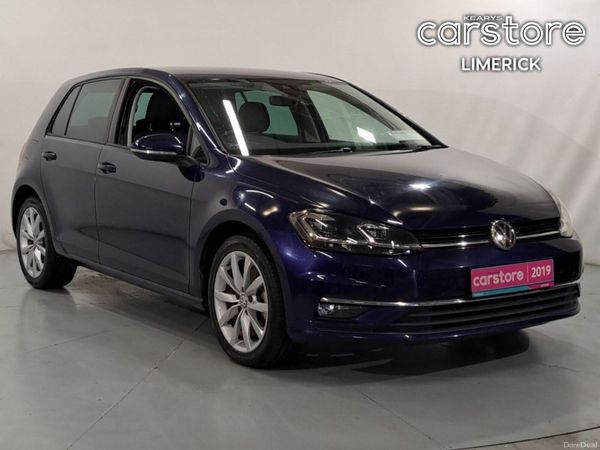 Volkswagen Golf Hatchback, Petrol, 2019, Blue