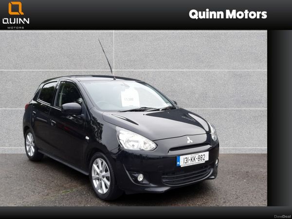 Mitsubishi Space Star Hatchback, Petrol, 2013, Black