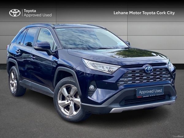 Toyota RAV4 SUV, Petrol Hybrid, 2021, Blue
