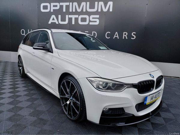 BMW 3-Series Estate, Petrol, 2014, White